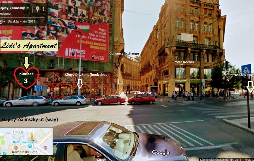 Lidi Guesthouse Будапеща Екстериор снимка
